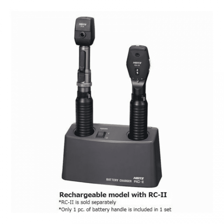 Neitz Halogen Ophthalmoscope / Retinoscope Set Mainline Instruments